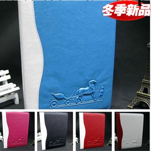 蘋果ipad5保護套ipad5皮套愛馬仕ipad Air外殼超薄撞色套外殼支架工廠,批發,進口,代購