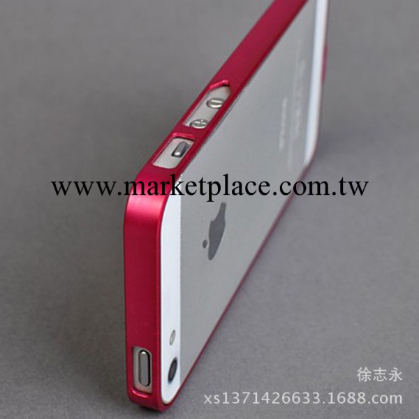 蘋果iPhone5/5s最新款超薄0.7mm金屬邊框超炫鋁合金保護殼工廠,批發,進口,代購