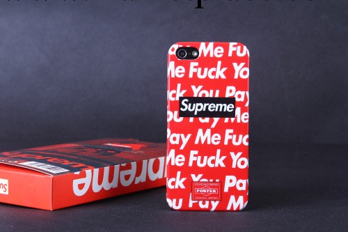 潮爆美國superme iphone5 手機殼 保護套 蘋果5s 潮牌保護殼潮殼工廠,批發,進口,代購