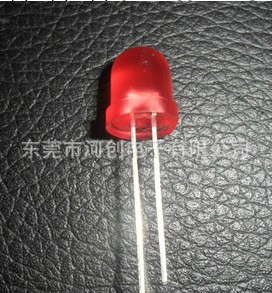 F3 3mm 無邊 紅發紅 紅燈 高亮短腳 LED發光二極管指示燈工廠,批發,進口,代購