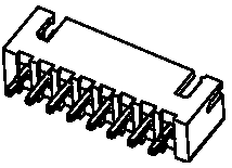 莫萊克斯線對板連接器/MOLEX48152-1210/PCB插座頭工廠,批發,進口,代購