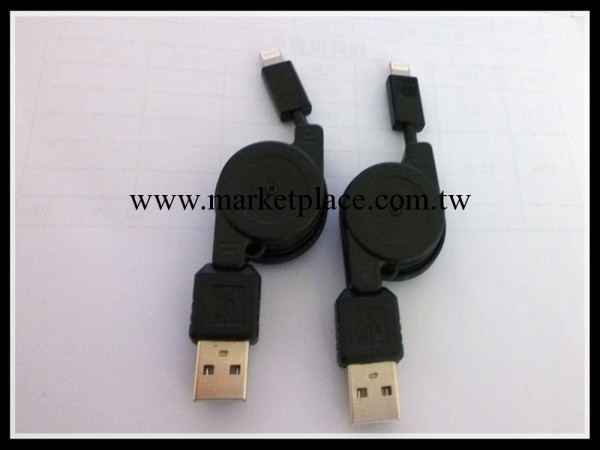 蘋果5伸縮線 iphone5充電數據線 收線盒 數據線 工廠直銷 批發批發・進口・工廠・代買・代購