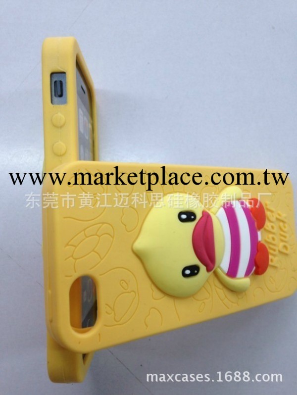 廠傢推薦 Iphone5/5s 保護套 翻蓋小黃鴨手機套 蘋果大黃鴨保護套工廠,批發,進口,代購