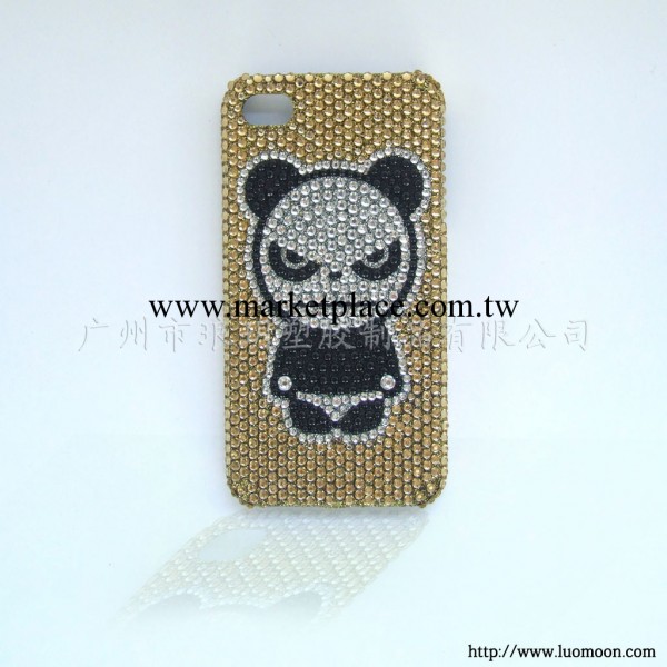 生產蘋果Iphone5全包鉆 鑲鉆動物系列手機保護殼/套 批發/定做工廠,批發,進口,代購