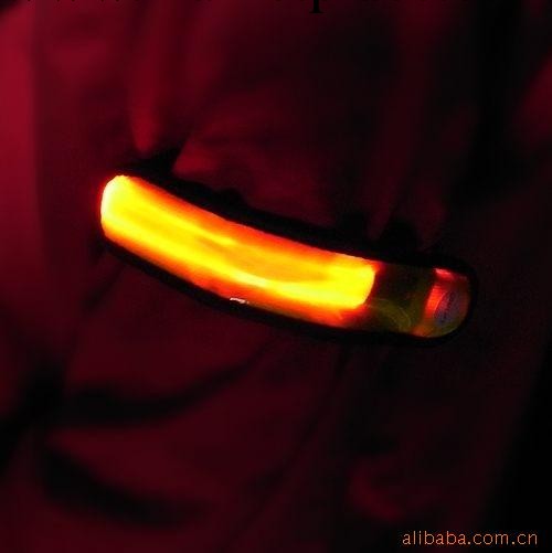 多功能LED光纖發光帶用作臂帶手腕帶腳帶背包帶等工廠,批發,進口,代購