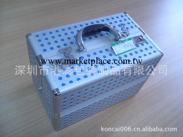（深圳廠傢直銷）2013新款鋁合金手提化妝箱大號批發定制 代加工工廠,批發,進口,代購