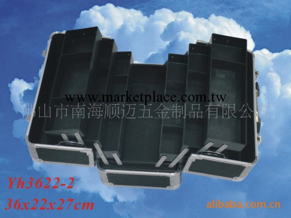 廠傢直銷特價鋁合金雙開塑料盒化妝箱工廠,批發,進口,代購