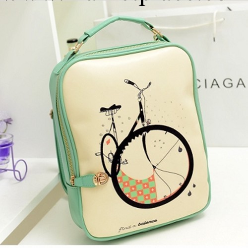 新款包包韓版女包潮流個性噴塗雙肩包休閒PU單肩手提包女式包批發工廠,批發,進口,代購