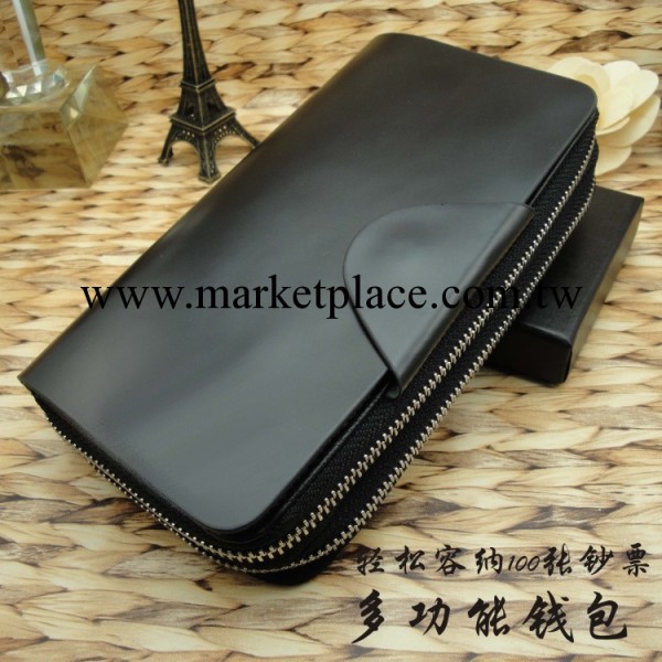 廠傢專業訂制真皮多功能錢包 時尚商務手拿包 真皮長錢包批量定制工廠,批發,進口,代購