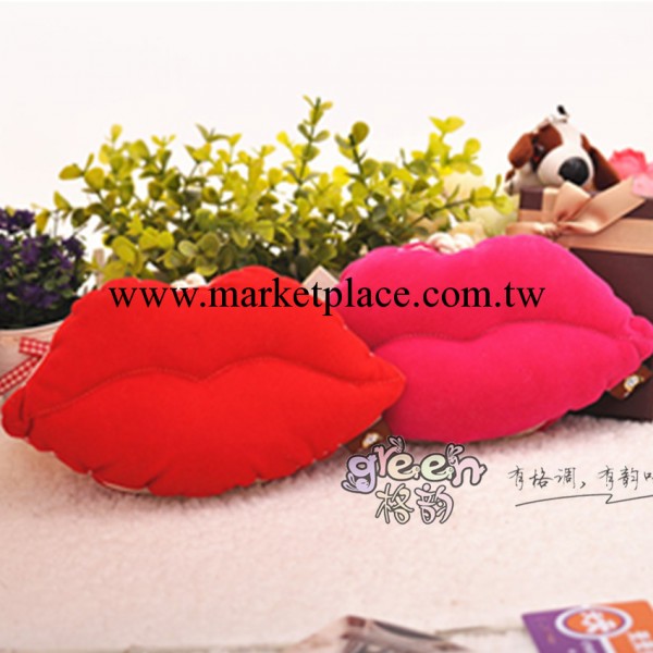 性感大嘴唇鑰匙包創意 抽拉式鑰匙扣可愛手拿包中包 手提佈袋工廠,批發,進口,代購