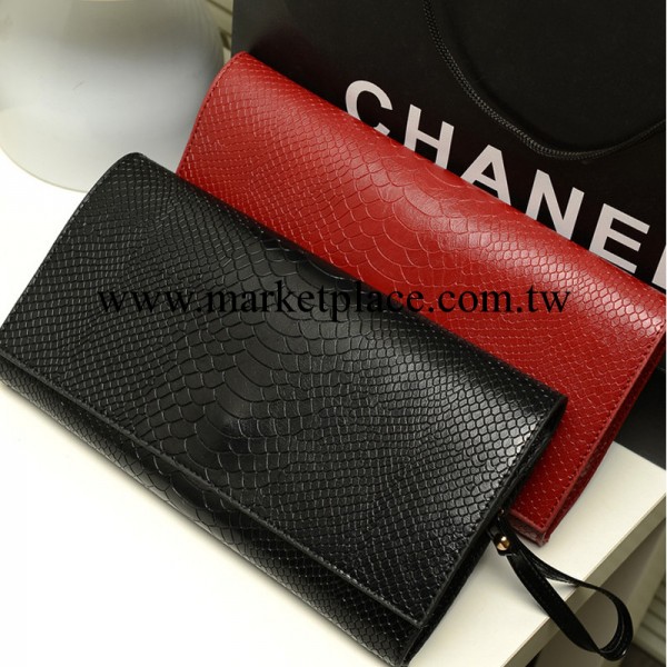 2013新款韓版鱷魚紋pu女包 鏈條手拿包單肩包手提包包批發工廠,批發,進口,代購