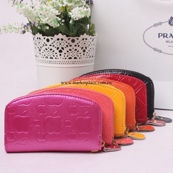 韓國新款 女式短款心型拉鏈錢包手提包女士皮夾手包女包 一件代發工廠,批發,進口,代購