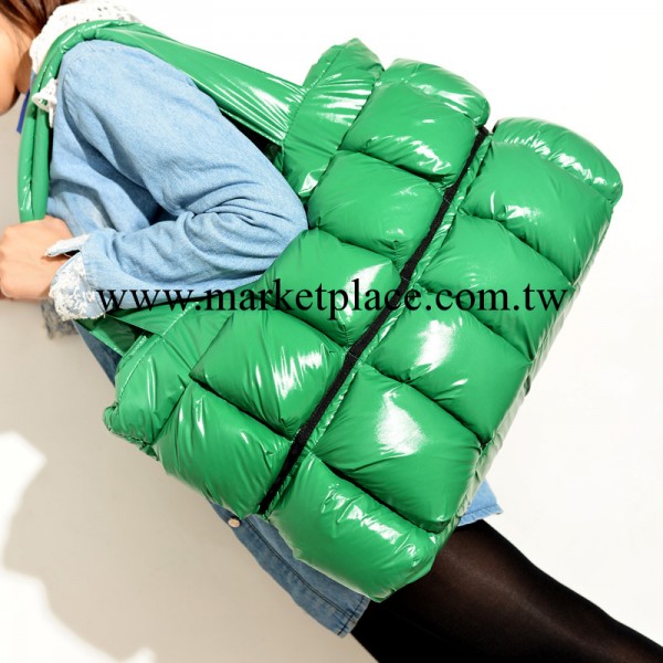 新品 今冬爆款 明星大愛溫暖羽絨包/太空包女包 韓版棉襖手提包包工廠,批發,進口,代購