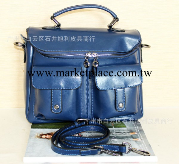 2013秋冬新款牛皮真皮女包 韓版百搭休閒女包 單肩 斜挎 手提包工廠,批發,進口,代購