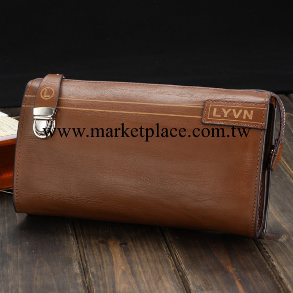 廠傢直銷路易韋恩男包男士手包牛皮手拿包 韓版夾包 大容量手抓包工廠,批發,進口,代購