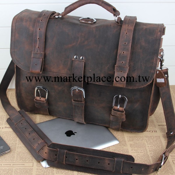 歐美收藏級別 高檔奢華進口瘋馬皮超大容量手提包斜挎 大雙肩背包工廠,批發,進口,代購