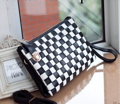 時尚2013新款女包包潮女菱格手包女歐美手拿包女包小包單肩斜跨工廠,批發,進口,代購