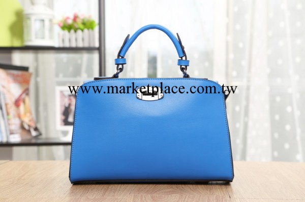 2013新品上市 女式純色時尚潮流手提女包 歐美風名品女包供應批發工廠,批發,進口,代購