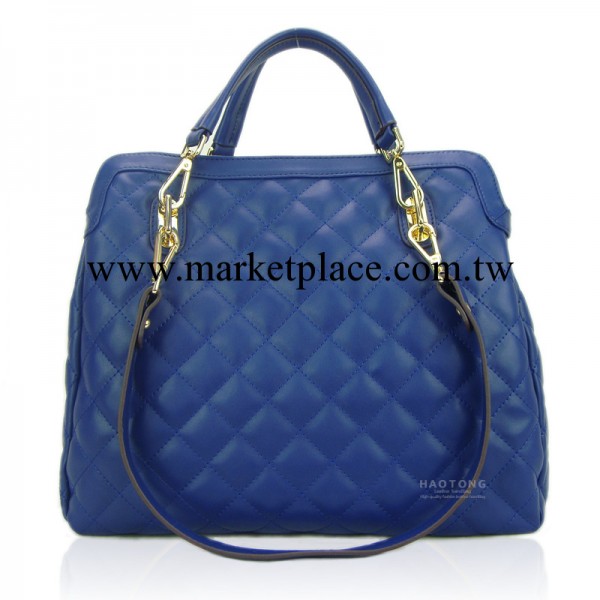 優雅秋冬新款 OL時尚氣質菱格 真皮牛皮手提包單肩女包 工廠 批發工廠,批發,進口,代購