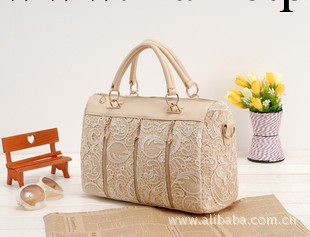 混批 2011最新款 好品質 時尚休閒 古蕾絲手提斜挎 女包 承接加工工廠,批發,進口,代購