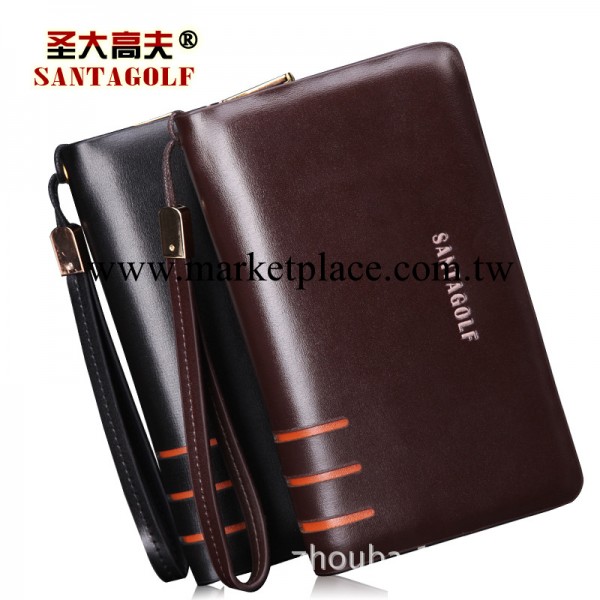 2013 聖大高夫正品手包 牛皮手拿包 韓版男士 男夾包包CS010工廠,批發,進口,代購
