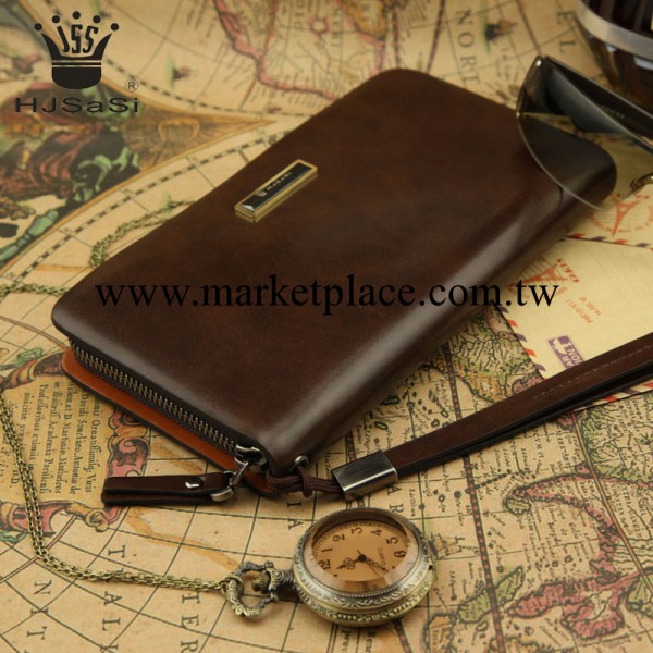 品牌男士皮包批發 和茂撒斯牛皮真皮手拿包 新款大容量男包手抓包工廠,批發,進口,代購