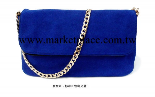 冬季韓火潮流包 MALI ANNA同款的優雅單肩手拿包鏈條磨砂牛皮女包工廠,批發,進口,代購