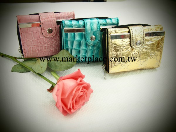 義烏廠傢供應 韓版風格多功能錢包 夾口包錢夾 手拿包 短款工廠,批發,進口,代購