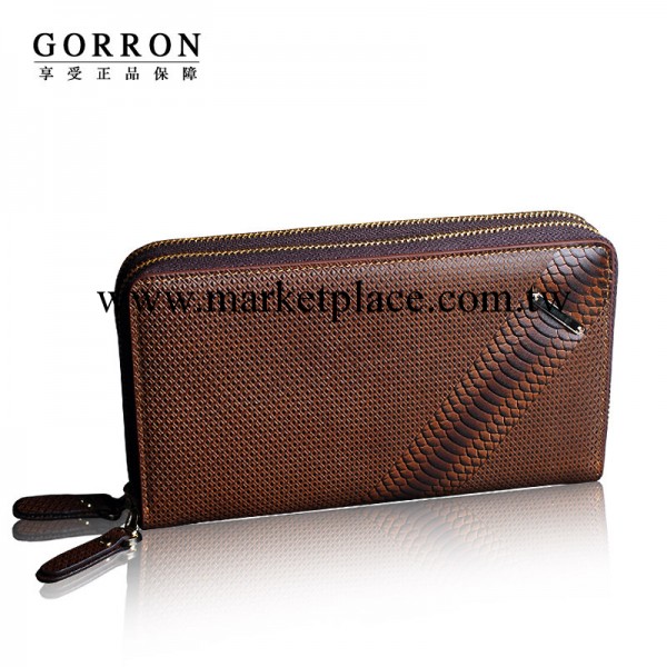 專櫃正品時尚男手包真皮手拿包牛皮夾包大容量手抓包607特價包郵工廠,批發,進口,代購