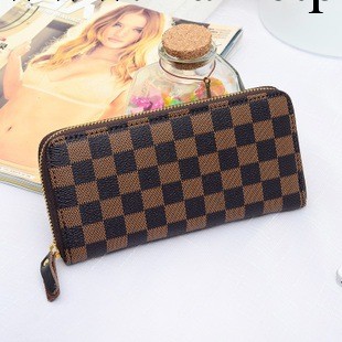 2013時尚歐美英倫經典配皮菱格熱銷休閒單拉手拿包錢包廠傢直銷工廠,批發,進口,代購