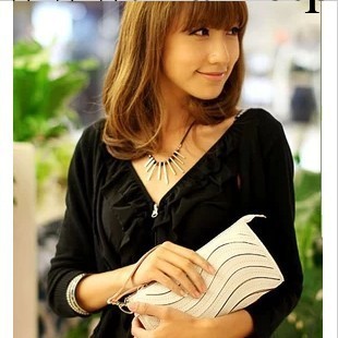 2013夏季新款女包韓版波浪紋女式包潮手拿包斜挎單肩小錢包包批發工廠,批發,進口,代購