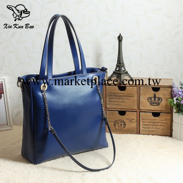 廠傢批發 女包冬季新款復古時尚真皮手提包單肩包韓國女包鏈條包工廠,批發,進口,代購