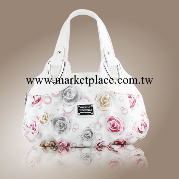 廠傢直銷 春夏新款玫瑰花款手提包休閒包  840工廠,批發,進口,代購