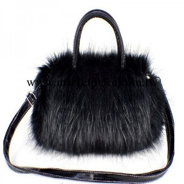 2013秋冬新款韓版時尚潮流單肩手提斜跨小包毛毛包保暖包外貿批發工廠,批發,進口,代購