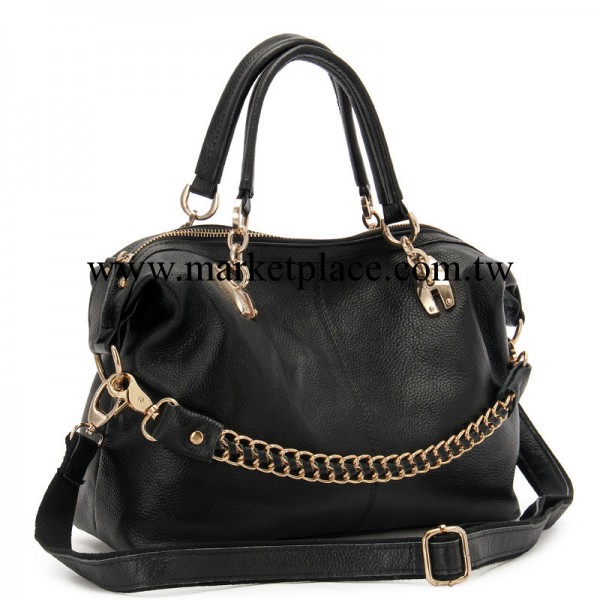 2013新款韓版潮女休閒真皮女包 頭層牛皮女士手提包 單肩斜跨包包工廠,批發,進口,代購