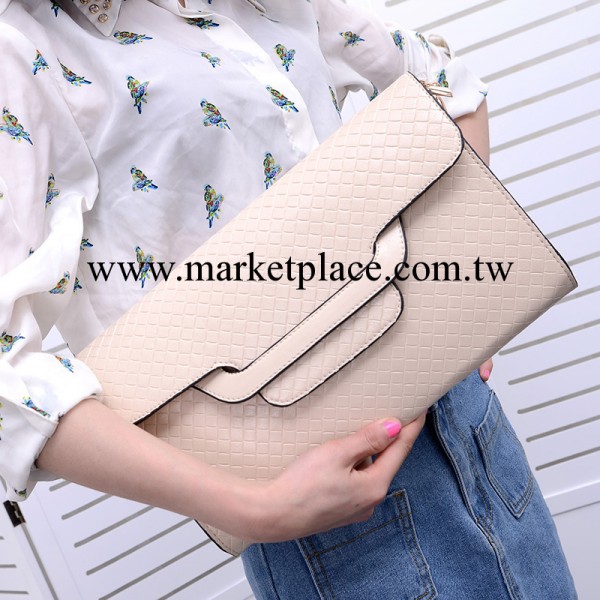 時尚女包 黃聖依同款2013韓版新品單肩編織紋手拿女包 批發工廠,批發,進口,代購