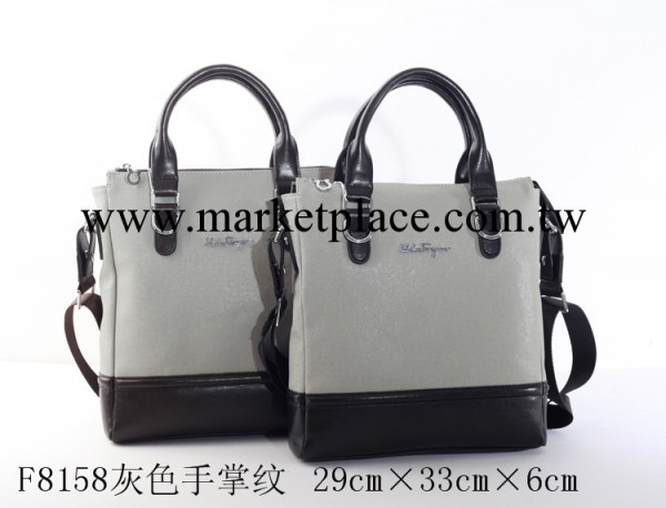批發奢侈品 男士包包  牛皮手提斜跨休閒包  8158工廠,批發,進口,代購
