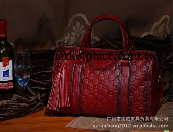 2012新款復古壓花簡約真皮女包時尚牛皮手提斜挎包工廠,批發,進口,代購