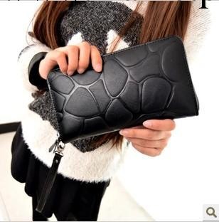 戀妮2013秋季新款大石頭紋拉鏈女士手拿包手提包長款錢包工廠,批發,進口,代購