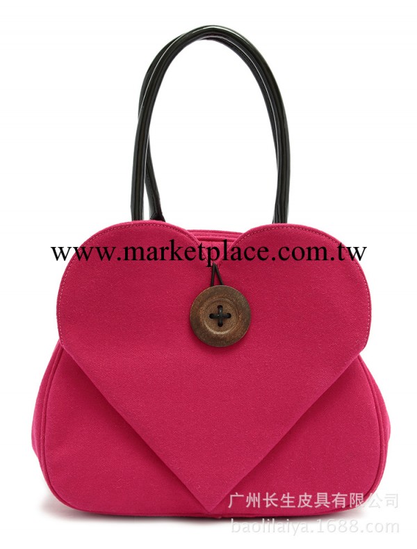 廠傢直銷 19699新款女包包 女士潮包 愛心淑女包甜美手提包工廠,批發,進口,代購