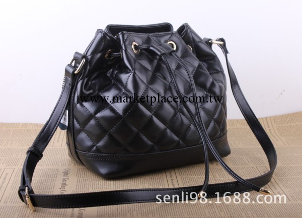 歐美風簡約秋冬小巧秀氣復古百搭單肩斜挎水染牛皮水桶包牛皮女包工廠,批發,進口,代購