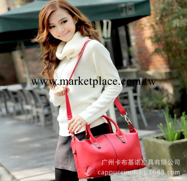 新款韓版包包 時尚休閒真皮單肩斜跨包 手提包 廣州女包批發工廠,批發,進口,代購
