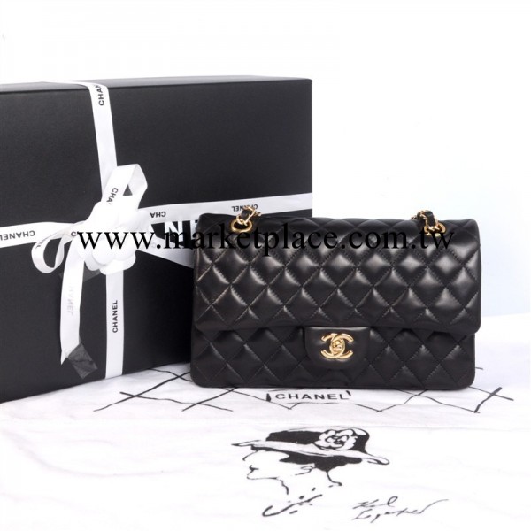 2013新款高品質包包經典款女包休閒單肩廠傢批發直銷1112黑色金鏈工廠,批發,進口,代購