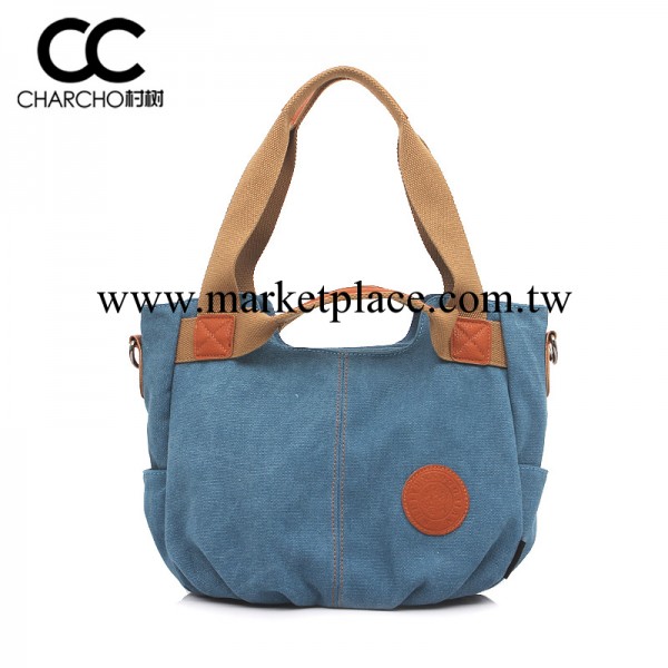 2013潮流新款女包 韓版 水洗帆佈包 單肩斜跨手提休閒帆佈女包包工廠,批發,進口,代購