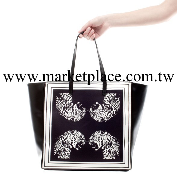 2013年ZARA新款時尚大容量印豹子購物袋 手提袋工廠,批發,進口,代購