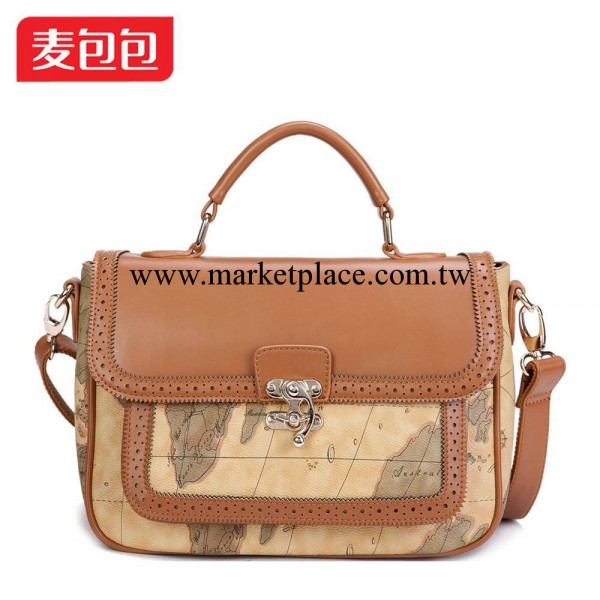 麥包包 飛揚空間 新款復古女士手提斜挎包13120027工廠,批發,進口,代購