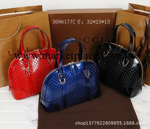 2013新款全皮女包 貝殼漆皮包 單肩包 手提包 斜挎女包 309617工廠,批發,進口,代購