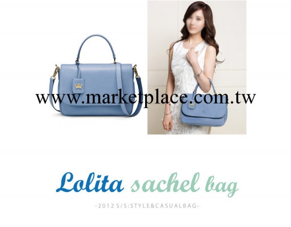 韓國 金南珠同款皇冠手提斜跨女包包一件代發工廠,批發,進口,代購