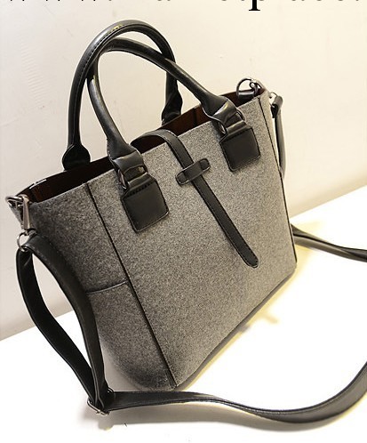 女包包2013新款歐美時尚復古呢子水桶包子母包斜挎手提包單肩大包工廠,批發,進口,代購