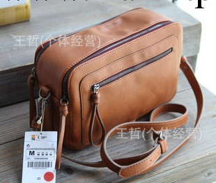 ZARA雙拉鏈枕頭包女包，單肩斜挎包570g工廠,批發,進口,代購